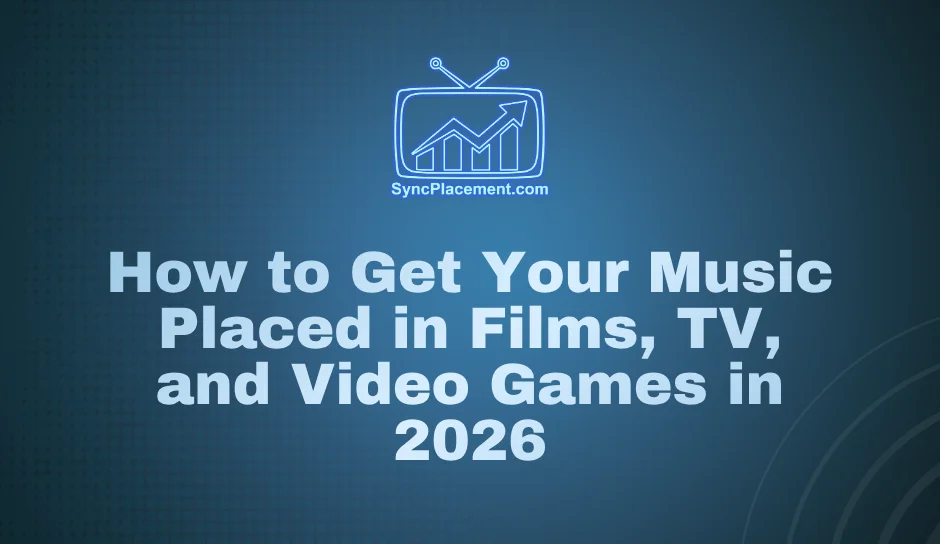 How to Get Your Music Placed in Films, TV, and Video Games in 2026