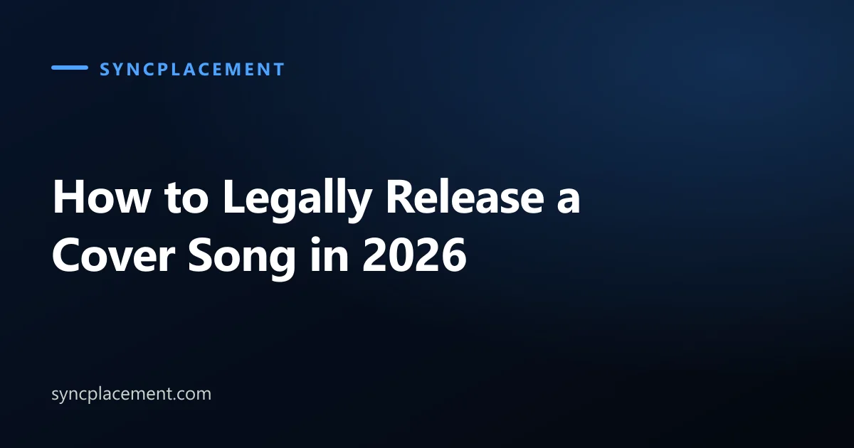 How to Legally Release a Cover Song in 2026
