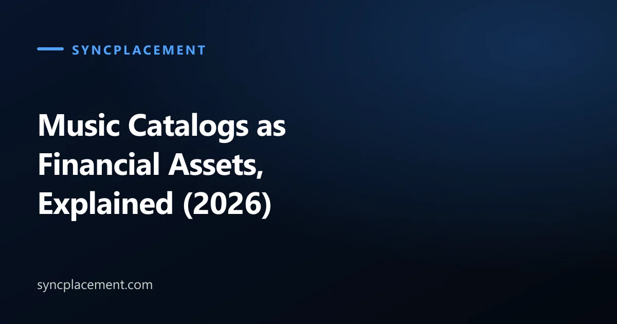 Music Catalogs as Financial Assets, Explained (2026)