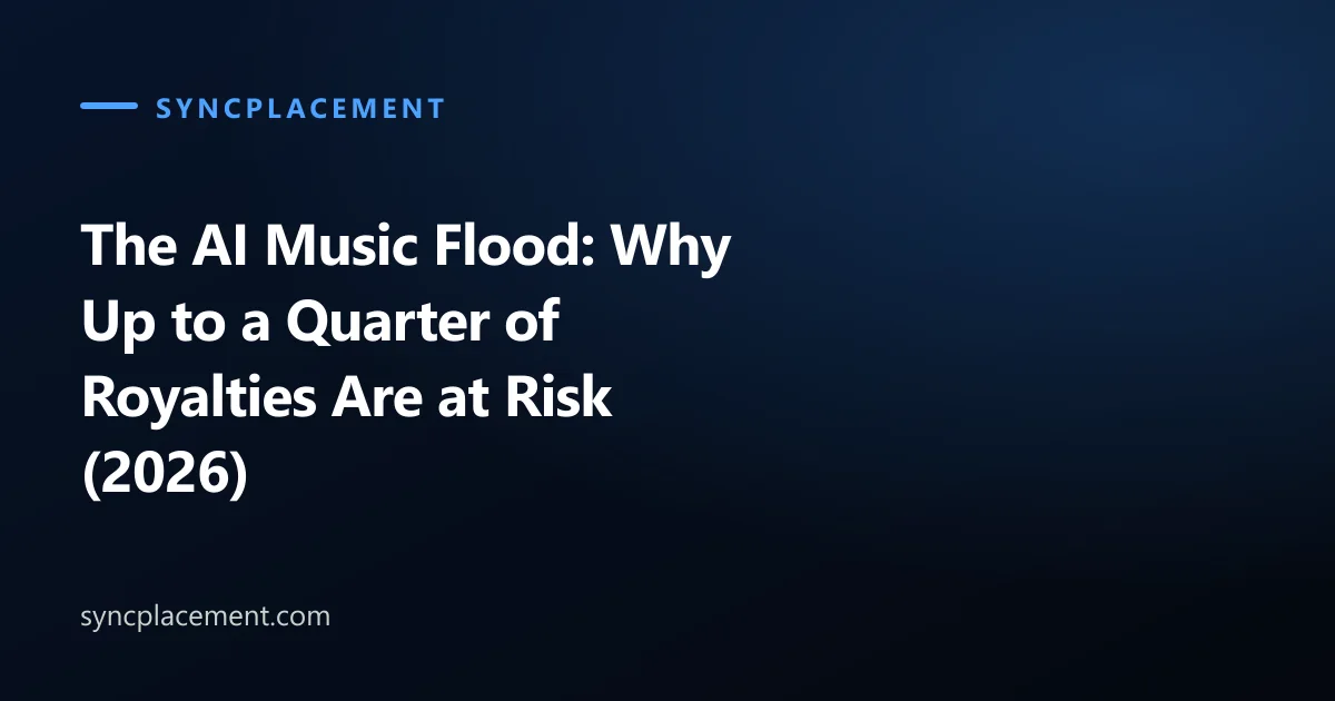 The AI Music Flood: Why Up to a Quarter of Royalties Are at Risk (2026)